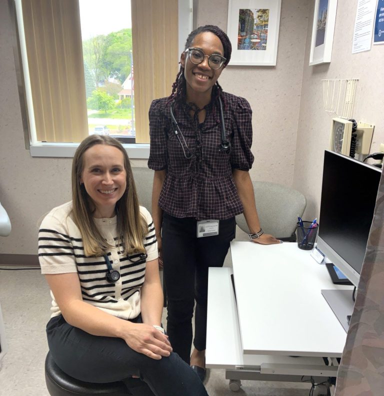 Dr. Thomas and Dr. Adesanya